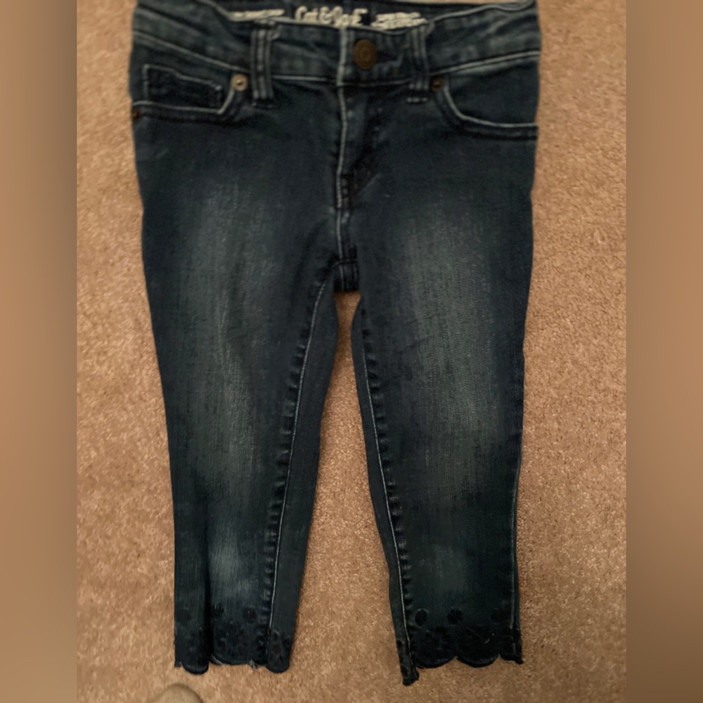 Cat & Jack skinny jeans crop 4t